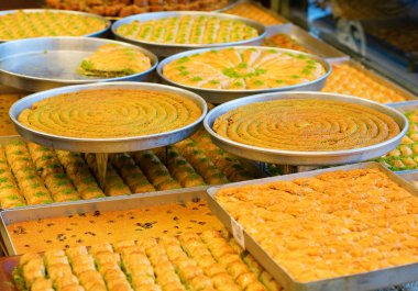 lezzetli Türk baklava
