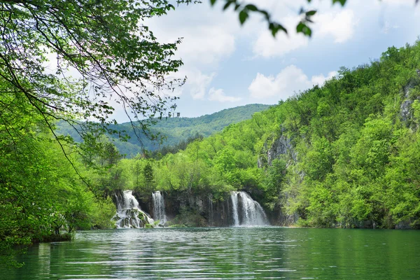 Plitvická jezera, Chorvatsko — Stock fotografie