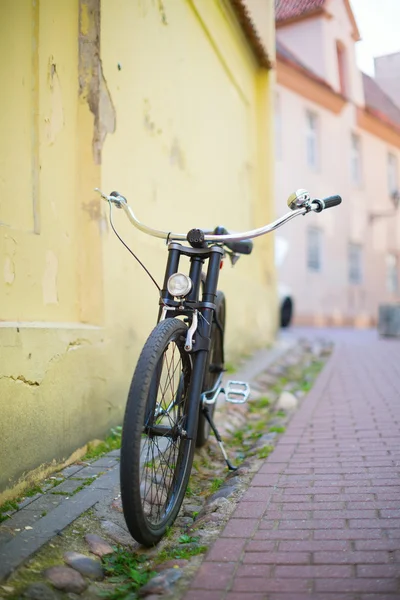 Bike on a street — Stock Photo, Image