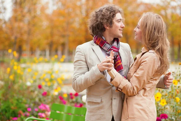 Paar hat ein Date — Stockfoto