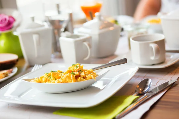 Omelette for breakfast — Stock Photo, Image