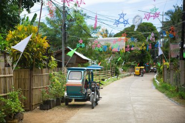 Philippino village clipart