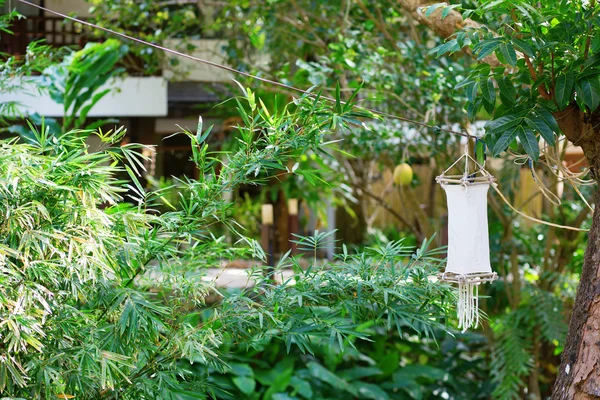 Beautiful garden lantern — Stock Photo, Image