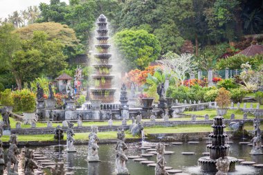 tirta gangga Doğu Bali su Sarayı