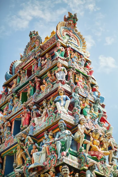 Details of an Indian temple in Singapore — Stock Photo, Image