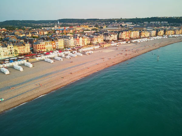 Pintoresco Paisaje Panorámico Mers Les Bains Somme Departamento Alta Francia —  Fotos de Stock