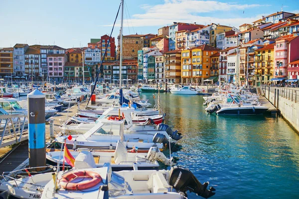 Bermeo Spanien November 2021 Hamn Med Fiskebåtar Bermeo Baskien Spanien — Stockfoto