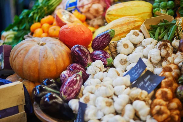Fresh Healthy Bio Vegetables London Farmer Agricultural Market — Stockfoto