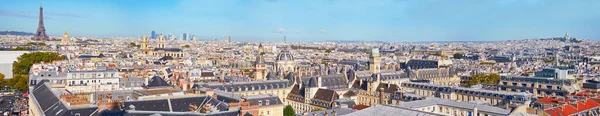 Paysage Urbain Parisien Panoramique Vue Aérienne Des Principales Attractions Paris — Photo