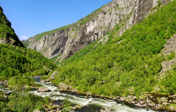 Bergsflod. — Stockfoto