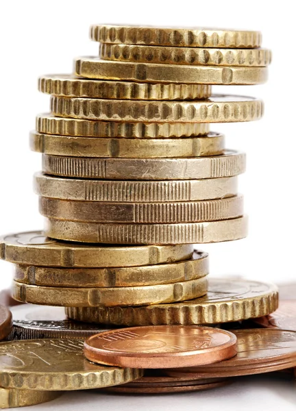 Euro coins. — Stock Photo, Image