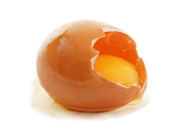 kırık yumurta.