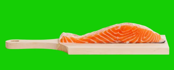 Salmon on a desk. — Stock Photo, Image