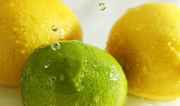 Lemon and lime. — Stock Photo, Image