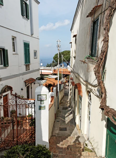 Capri island srteet. — Stock Photo, Image