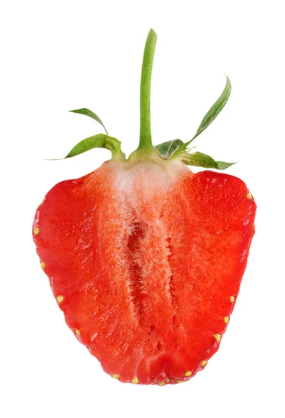 Mogen jordgubbe. — Stockfoto