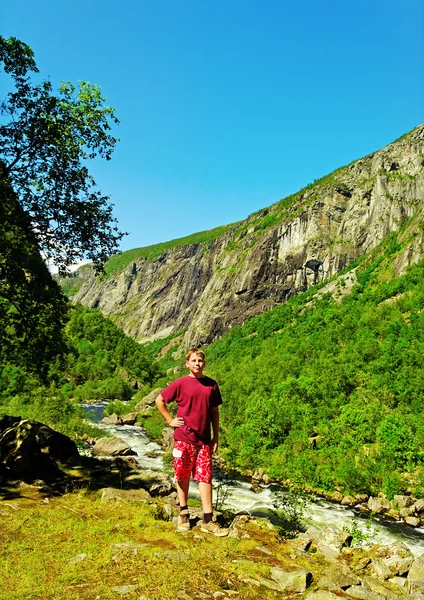 Norwegische Berge. — Stockfoto