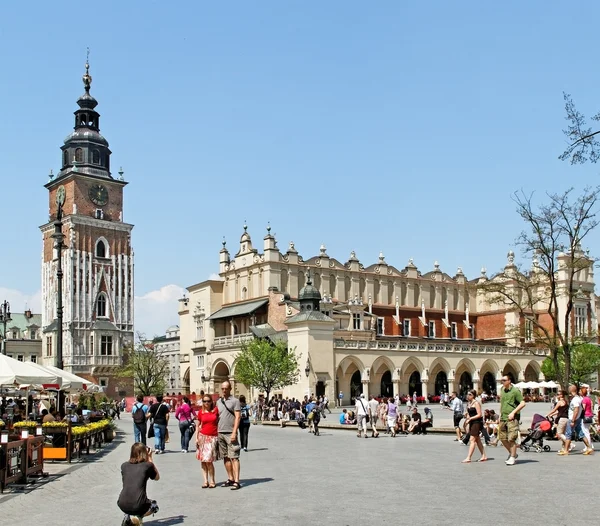 Centrum van Krakau. — Stockfoto