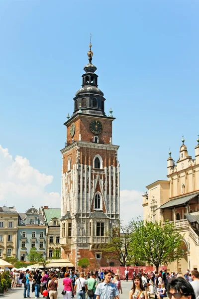 Centrum van Krakau. — Stockfoto