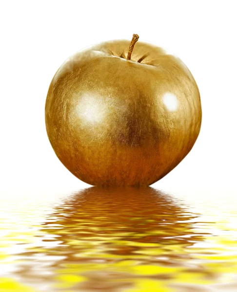 Guld apple. — Stockfoto