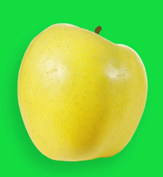 Gelber Apfel. — Stockfoto