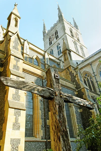 The Southwark Cathedral church. — Stock Photo, Image