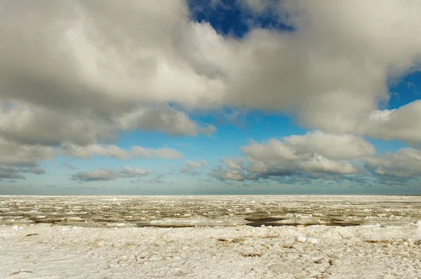 Winter sea. — Stock Photo, Image