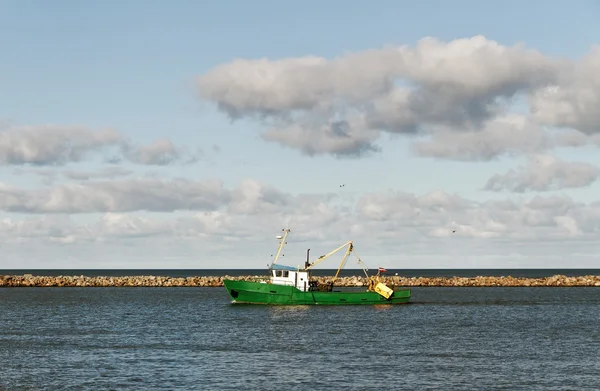 Vissen schip. — Stockfoto