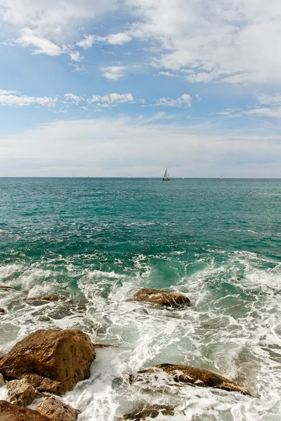 Sul Mar Mediterraneo . — Foto Stock