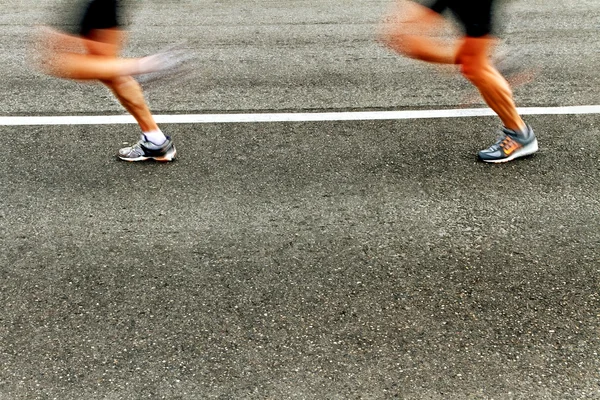 Gente che corre . — Foto Stock