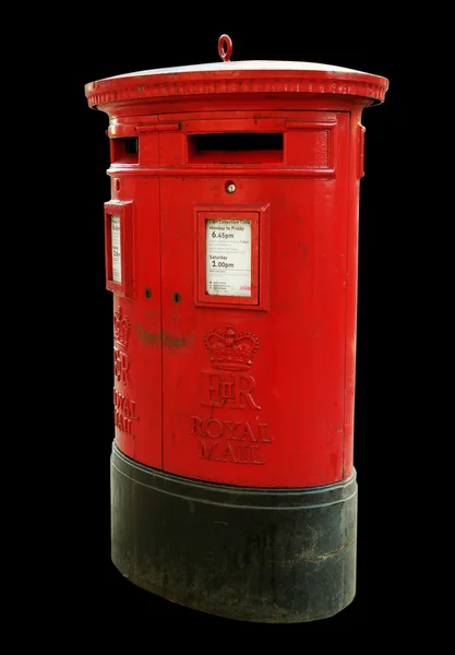 Punainen postilaatikko . — kuvapankkivalokuva