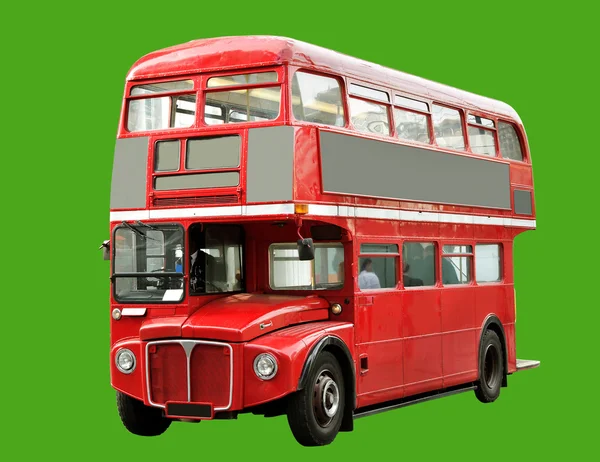 Czerwony autobus. — Zdjęcie stockowe