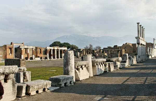 Rovine di pompei . — Foto Stock