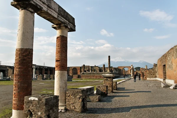 Ruinen von Pompeji. — Stockfoto
