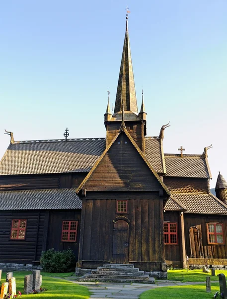 ノルウェーの木造教会. — ストック写真