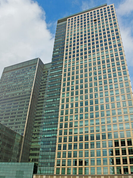 Canary Wharf - London's traditional financial centre.