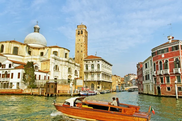 Canal Grande in Venetië. — Stockfoto