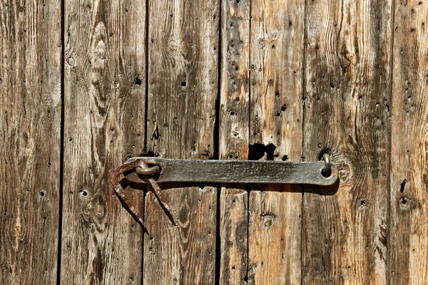 Puerta de madera vieja . —  Fotos de Stock