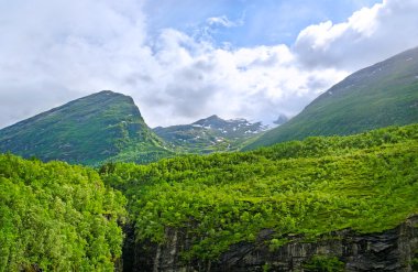 Norveç dağlarında.