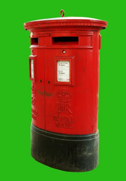 Caixa de correio vermelha . — Fotografia de Stock
