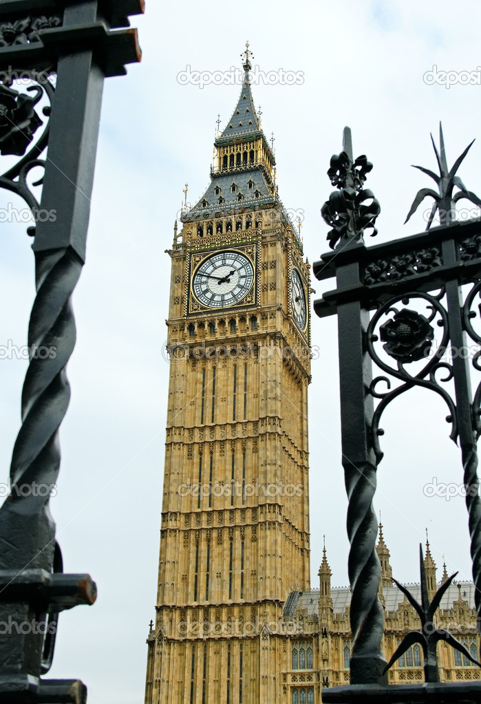 Big Ben in Westminster.