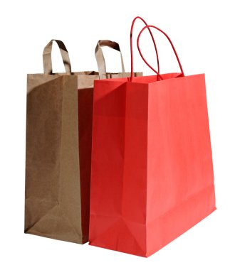 Two shopping bags.