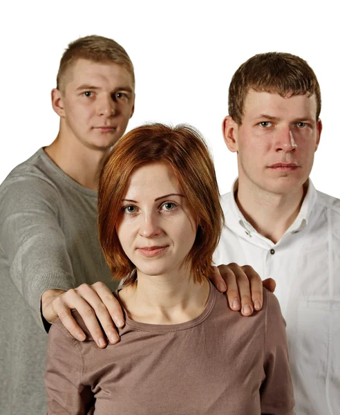 Boys and girl. — Stock Photo, Image