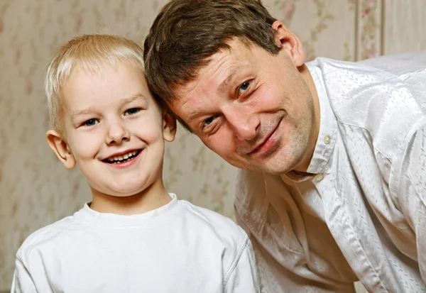 Hijo y padre. — Foto de Stock