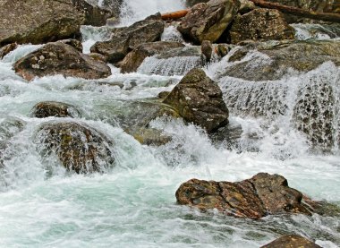 hızlı mountain brook.