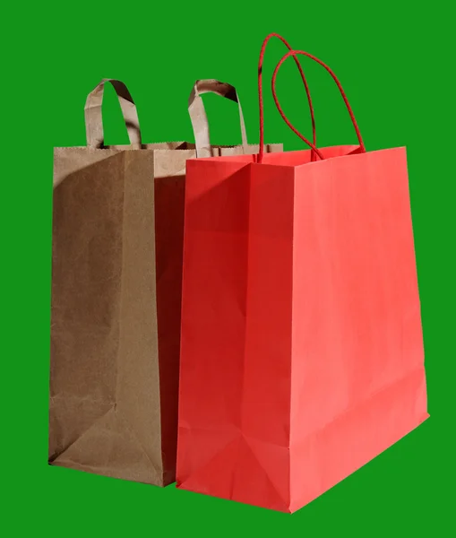 Two shopping bags. — Stok fotoğraf