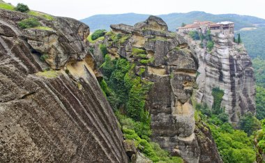 meteora büyük Dağları.