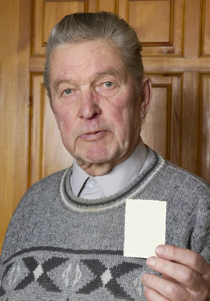 Man in a home. — Stock Photo, Image