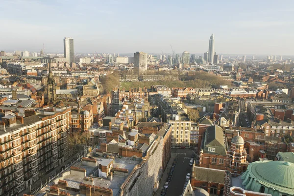 Uitzicht vanaf de kathedraal van westminster. — Stockfoto