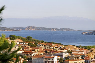Palau kıyı şeridi.